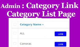 Admin : Category Page Link in Category List / Ca..