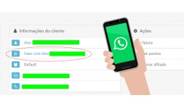 whatsapp nos detalhes do pedido/whatsapp button ..