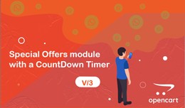 Special Offers module with a CountDown Timer