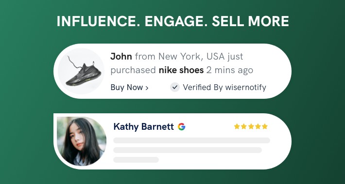 WiserNotify social proof