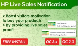 Live Sales Notification [Advanced]