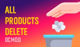 Opencart Delete All Products at Once (Table Trun..