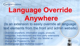 Language Override Anywhere