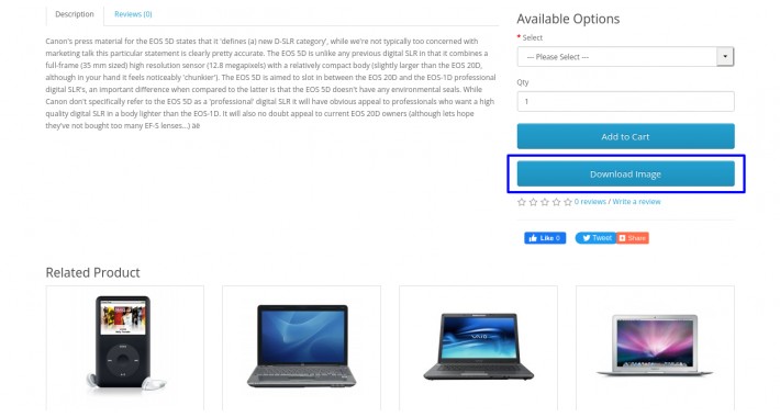Download product image at product page
