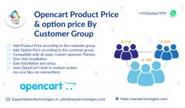 Opencart Product Price and option price By Custo..