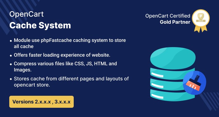 Opencart Cache System