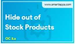 Hide Out of Stock Products