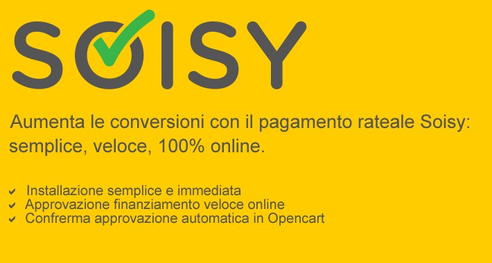 Soisy - Pagamenti a rate