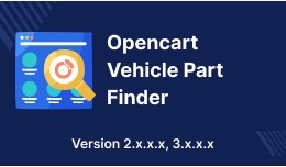 Opencart Vehicle Part Finder