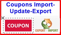 Coupons Import-Update-Export