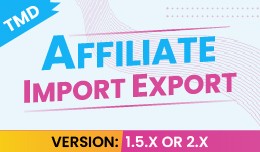 Affiliate import export (1.5.x and 2.x)
