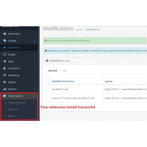 OpenCart Advanced Customer Support Ticket System OpenCart Advanced Customer Support Ticket System