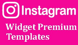 Add-on :  Instagram Feed Widget / Slider Premium..