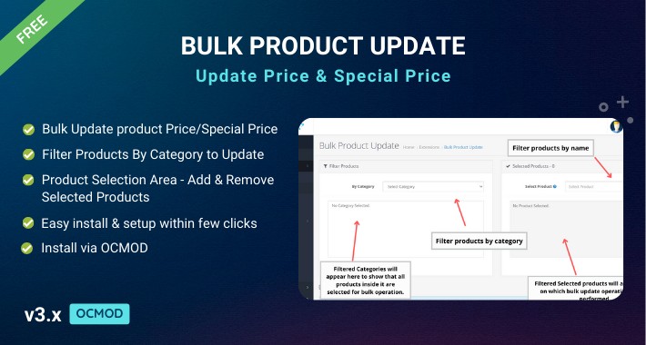 Bulk Product Update Free