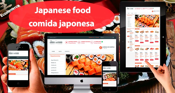 Loja Virtual Comida japonesa Sushi delivery Japanese food Loja Virtual Comida japonesa Sushi delivery Japanese food