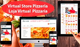 Loja Virtual  Pizzaria Delivery Premium Theme OP..