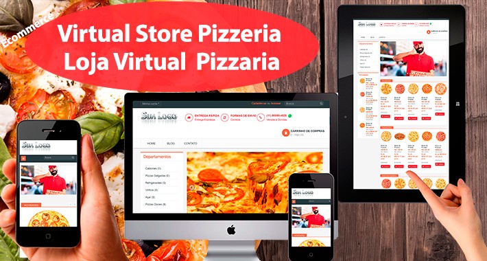 Loja Virtual Pizzaria Delivery Premium Theme OPenCart Loja Virtual Pizzaria Delivery Premium Theme OPenCart