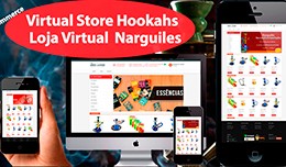 Loja Virtual hookahs Narguiles Essências