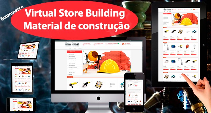 Loja Virtual Building Material de construção Premium Theme Loja Virtual Building Material de construção Premium Theme