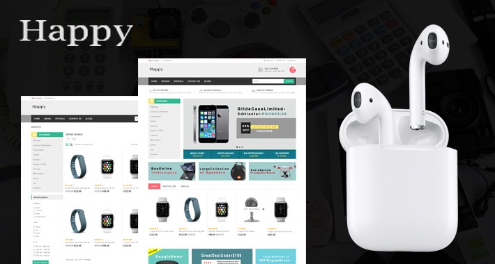 Electronic Mega Multi Store Premium Opencart Theme