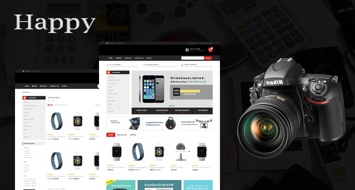 Electronic Mega Multi Store Premium Opencart Theme