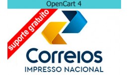 Frete Impresso Nacional dos Correios - OpenCart 4