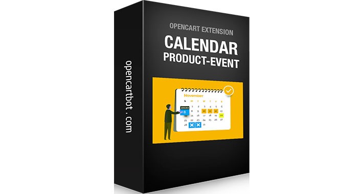 Event Calendar. Product as Event