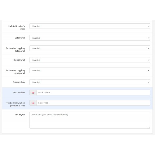 OpenCart - Event Calendar. Product as Event