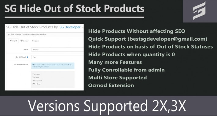 Hide Out of Stock Products without affecting SEO