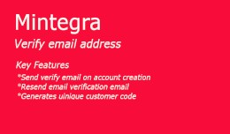 Verify email address module OC 3X