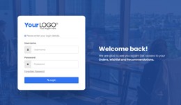 Admin Login Theme