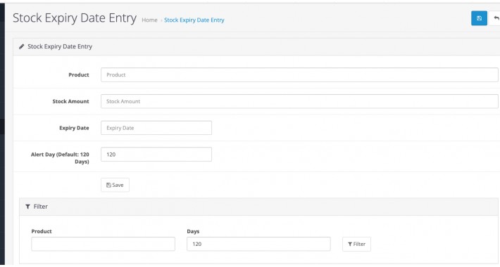 Stock Expiry Date Module