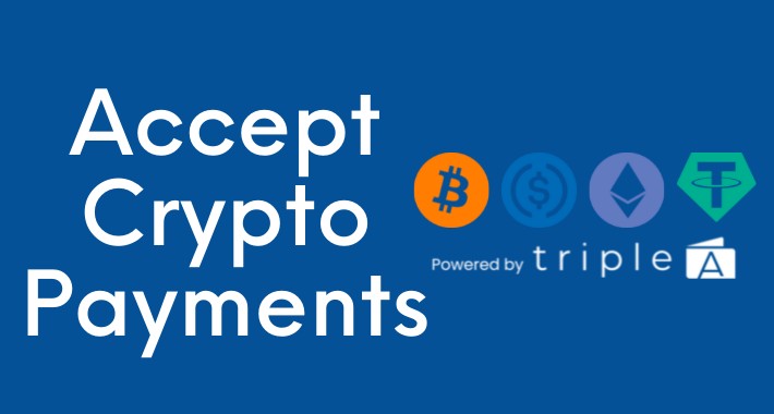 accepting crypto payments website