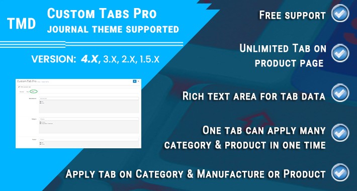 Custom Tabs Pro