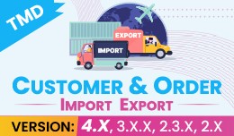 Customer & Order Import Export