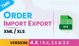 order import export xml / xls (1.5.x , 2.x ,3.x ..
