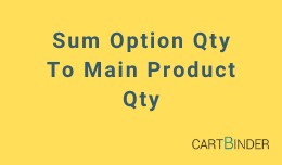 Sum Option Quantity To Product Main Quantity