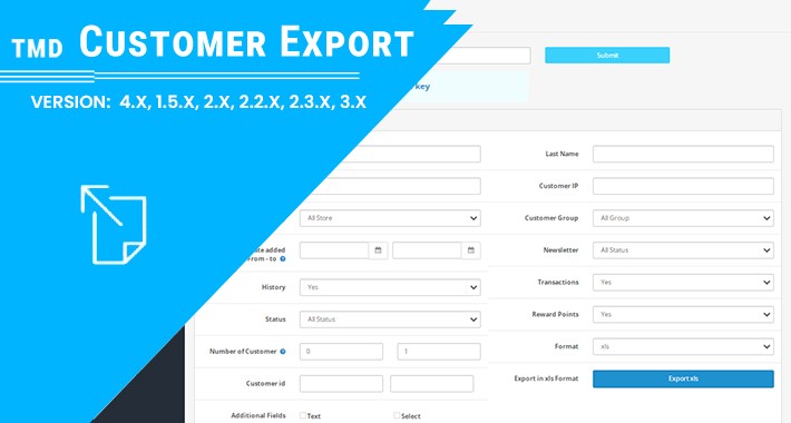 Customer Export Module(1.5.x , 2.x , 3.x & 4.x)