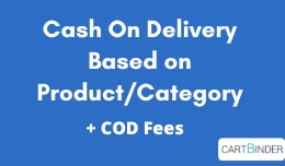 Cash on delivery based on category and product i..