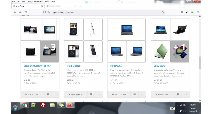 Show images in gallery view
