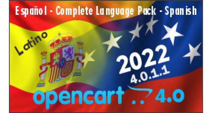 Español - Traducción Profesional - Spanish Opencart 4.0.1.1