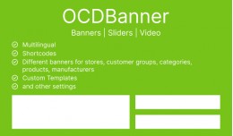 OCDbanner: Banners | Sliders | Video