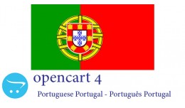 Opencart 4.X - Full Language Pack - Portuguese P..