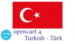 Opencart 4.X - Full Language Pack - Turkish Türk