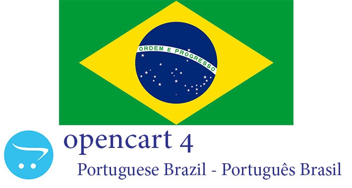 Opencart 4.X - Full Language Pack - Portuguese Brazil