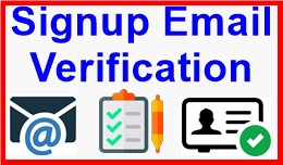 Signup Email Verification