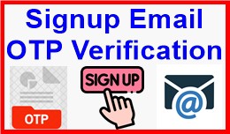 Signup Email OTP Verification