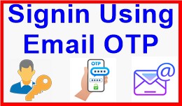 Signin Using Email OTP