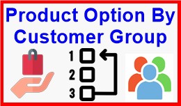 Product Option By Customer Group