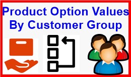 Product Option Values By Customer Group